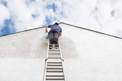 Peinture extérieure à Locmaria — façades et ravalement